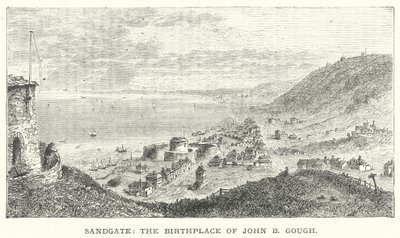 Sandgate, John B Gough szülőhelye (metszet) alkotó: English School