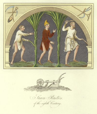 A 8. század szász rusztikája alkotó: English School