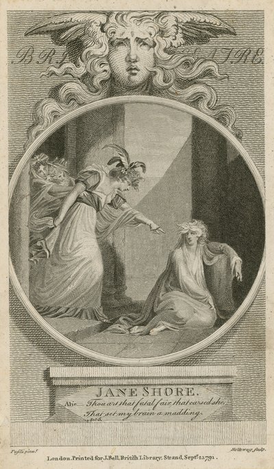 Jelenet a Jane Shore-ból alkotó: English School