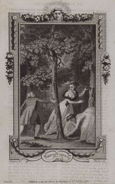 Jelenet az Erényes árvából, Mary Collyer alkotó: English School