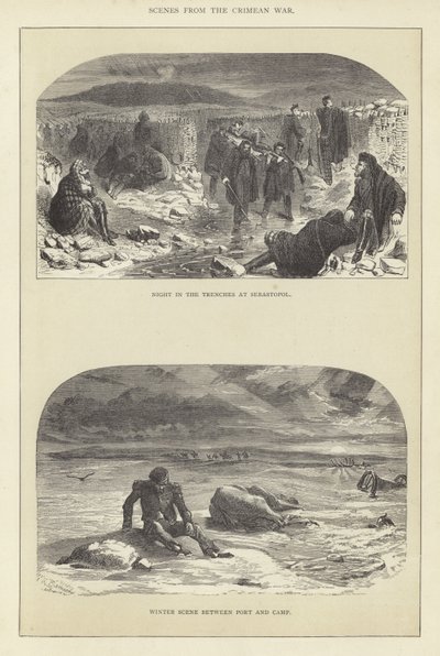 Jelenetek a krími háborúból alkotó: English School