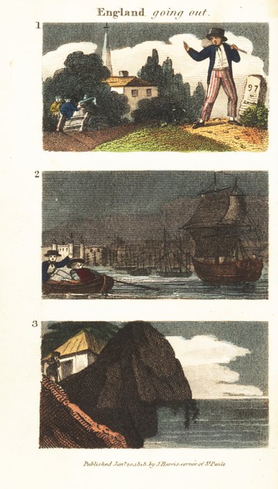 Jelenetek Angliában, Regency korszakban alkotó: English School