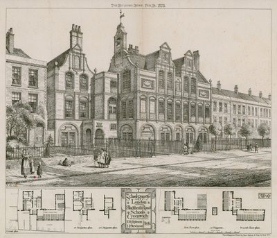 Londoni Iskolatanács, Blackheath Road Schools, Greenwich, London alkotó: English School