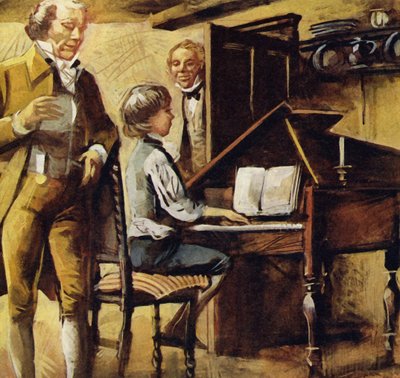 Schubert Bécsben született 1797-ben alkotó: English School