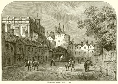 Scotland Yard, 1720 körül alkotó: English School