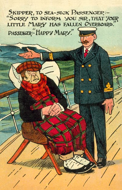 Tengeribetegség (színes litho) alkotó: English School