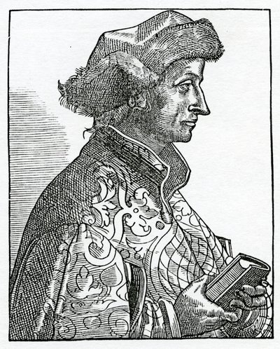 Sebastian Brandt, az 1874-ben megjelent „A bolondok hajója” angol fordításának előlapja (metszet) alkotó: English School