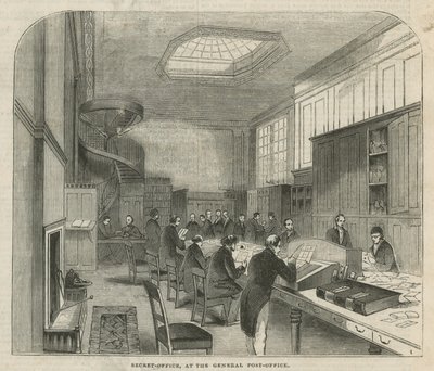 Titkos iroda a Főpostahivatalban alkotó: English School