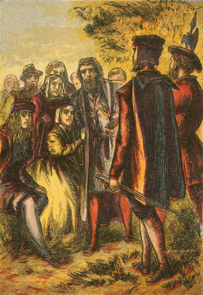 Protestánsok lefoglalása Islingtonban alkotó: English School