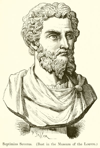 Septimius Perselus. (mellszobor a Louvre Múzeumban) alkotó: English School