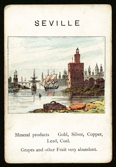 Sevilla (színes litó) alkotó: English School