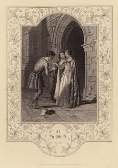 Shakespeare: felvonás, 1. felvonás, 2. jelenet (metszet) alkotó: English School