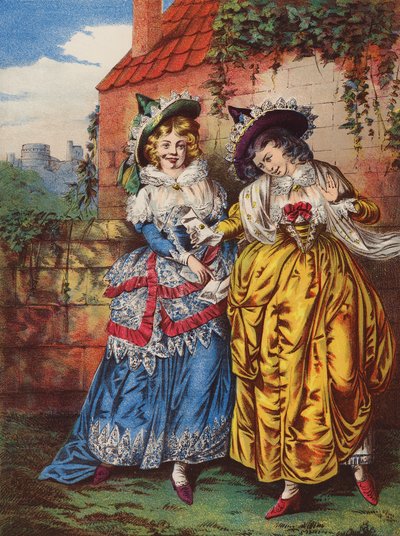 Shakespeare: Windsori víg feleségek (chromolitho) alkotó: English School