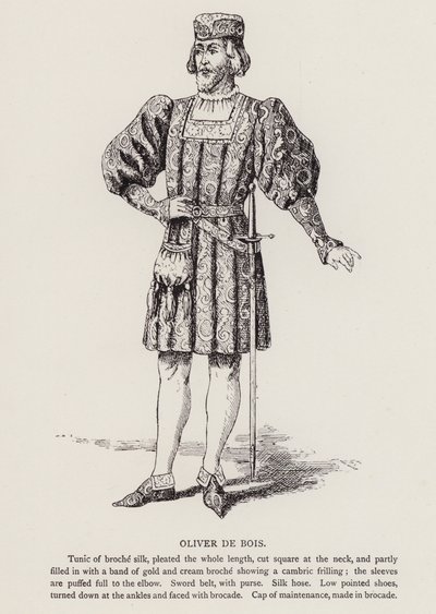 Shakespeare Ahogy tetszik: Oliver De Bois (litho) alkotó: English School