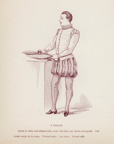 Shakespeare A cickány megszelídítése: Egy szabó (litho) alkotó: English School