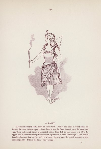 Shakespeare: Windsori víg feleségek: Tündér (litho) alkotó: English School
