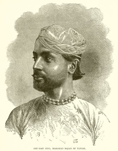 Sheodan Singh, Maharao Rajah Ulwarból alkotó: English School