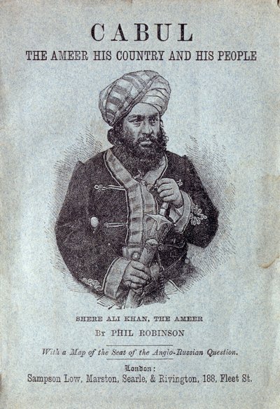 Shere Ali Khan, Emir von Afghanistan, 1878 von English School