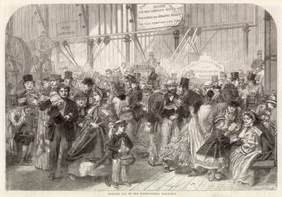 Shilling nap az 1862-es nemzetközi kiállításon alkotó: English School
