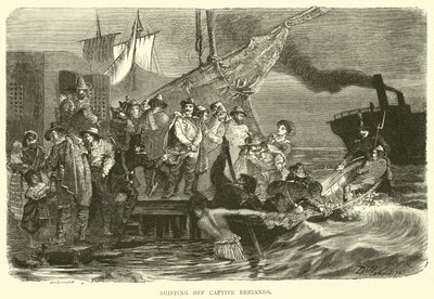 Kiszállítás a Captive Brigands-tól alkotó: English School
