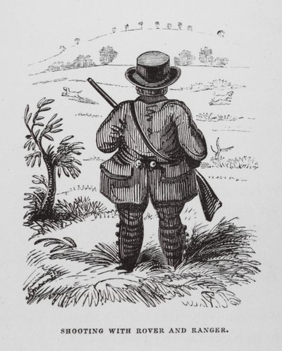 Lövés Roverrel és Rangerrel (metszet) alkotó: English School