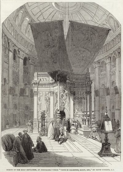 A Szent Sír kegyhely alkotó: English School