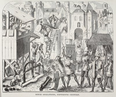 Siege Operations, XV. század alkotó: English School