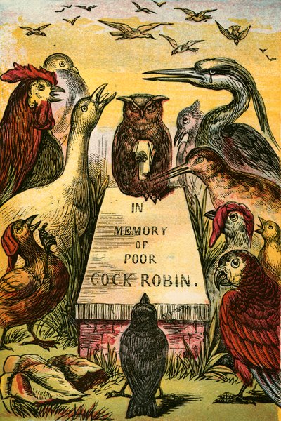 Sóhajtva és zokogva szegény Cock Robinért alkotó: English School