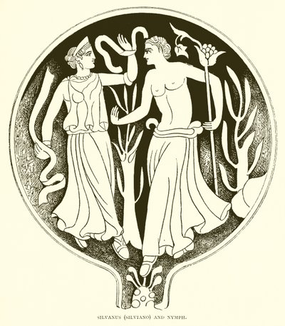Silvanus (Silviano) és Nimfa alkotó: English School