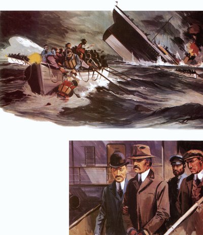 A Titanic elsüllyesztése és Dr. Crippen letartóztatása alkotó: English School
