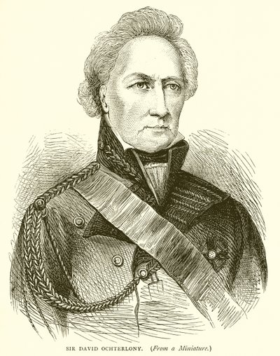 Sir David Ochterlony alkotó: English School