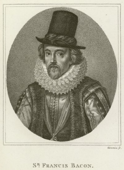 Sir Francis Bacon (metszet) alkotó: English School