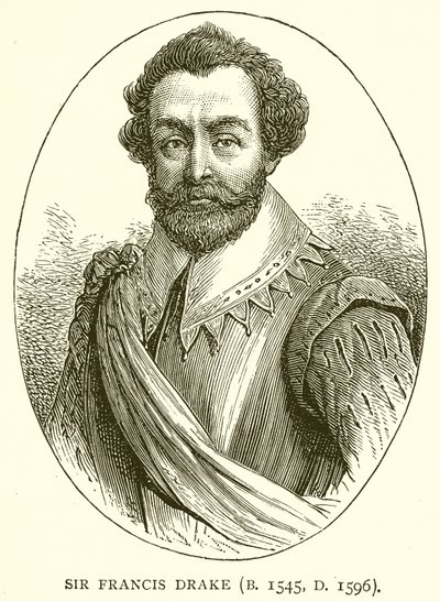 Sir Francis Drake (sz. 1545, sz. 1596) alkotó: English School