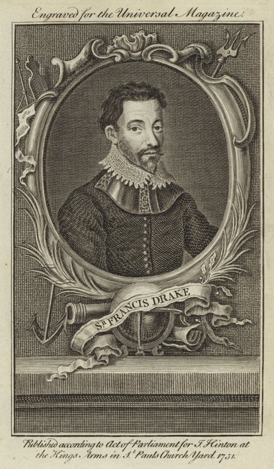 Sir Francis Drake alkotó: English School