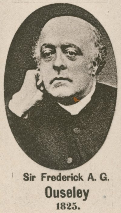Sir Frederick Ouseley (mélynyomás) alkotó: English School