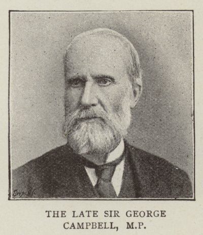 Sir George Campbell (metszet) alkotó: English School