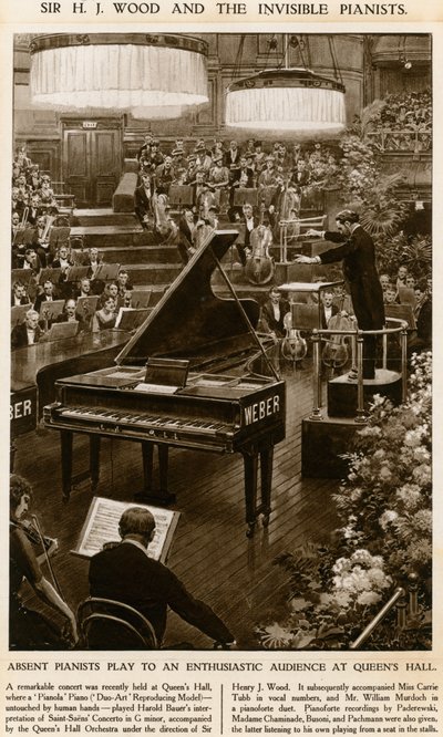 Sir Henry Wood és a láthatatlan zongoristák alkotó: English School