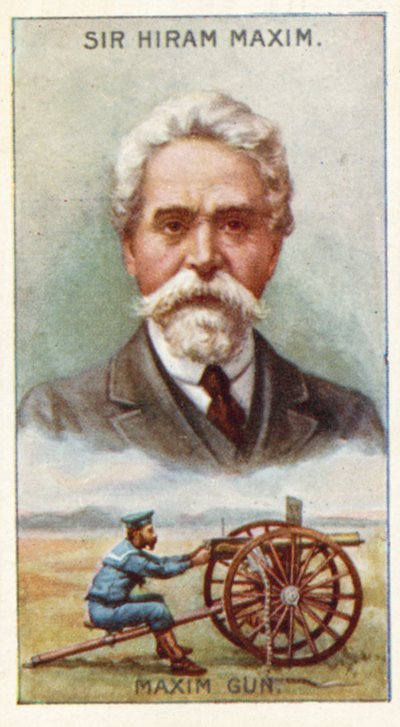 Sir Hiram Maxim, Maxim Gun alkotó: English School