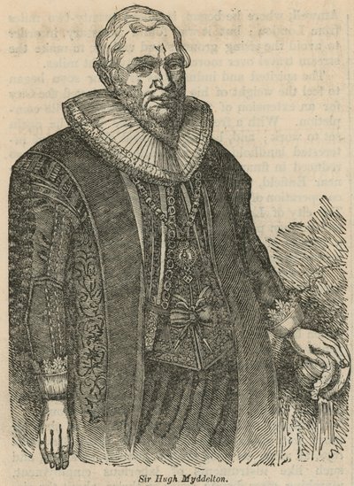 Sir Hugh Myddelton alkotó: English School