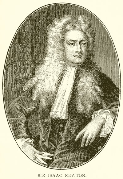 Sir Isaac Newton alkotó: English School