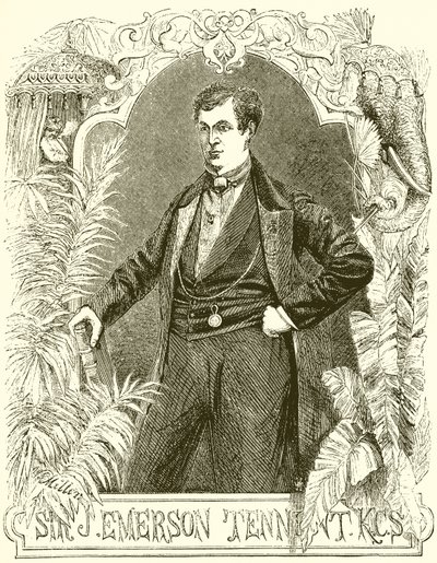 Sir James Emerson Tennent alkotó: English School