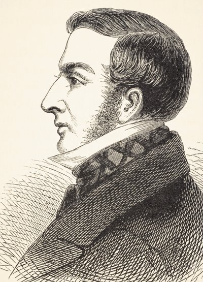 Sir James Graham, 2. Baronet William Hickman Smith Aubrey (1858-1916) „Anglia nemzeti és hazai története” című könyvéből, London, 1890 körül. alkotó: English School