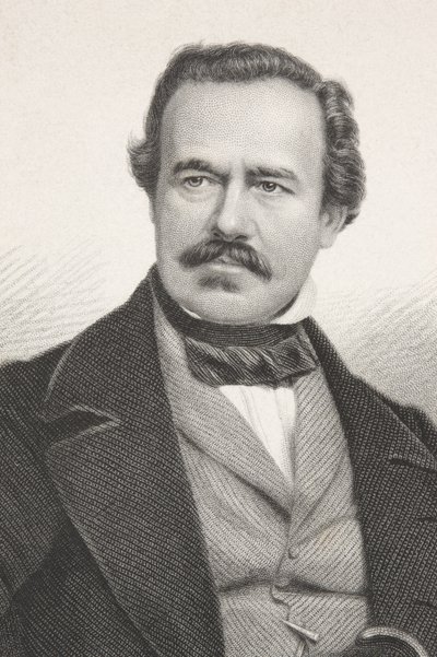 Sir James Outram, a "Gallery of Historical Portraits"-ból, 1880 körül megjelent alkotó: English School