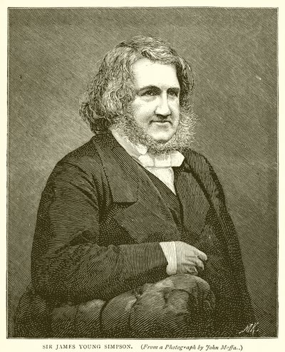 Sir James Young Simpson alkotó: English School