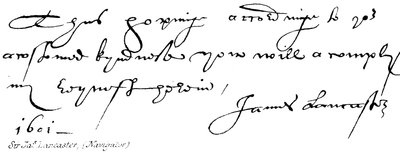 Sir Jas Lancaster, (navigátor) alkotó: English School