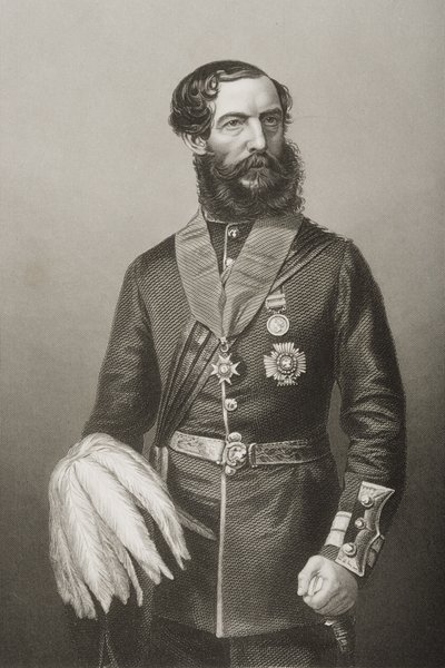 Sir John Eardley Wilmot Inglis (1814-62) (litho) alkotó: English School