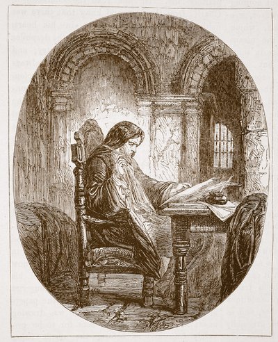 Sir John Eliot a börtönben alkotó: English School