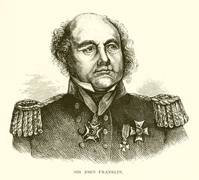 Sir John Franklin alkotó: English School