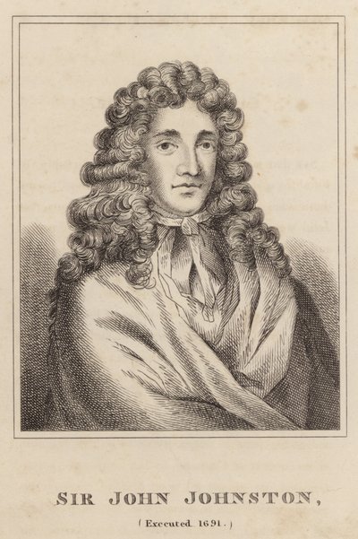 Sir John Johnston, kivégezve 1691 alkotó: English School