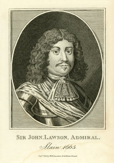 Sir John Lawson, admirális alkotó: English School